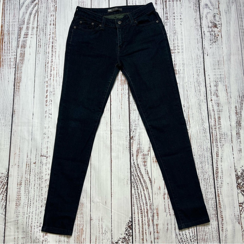 LEVIS 535 legging dark washed color